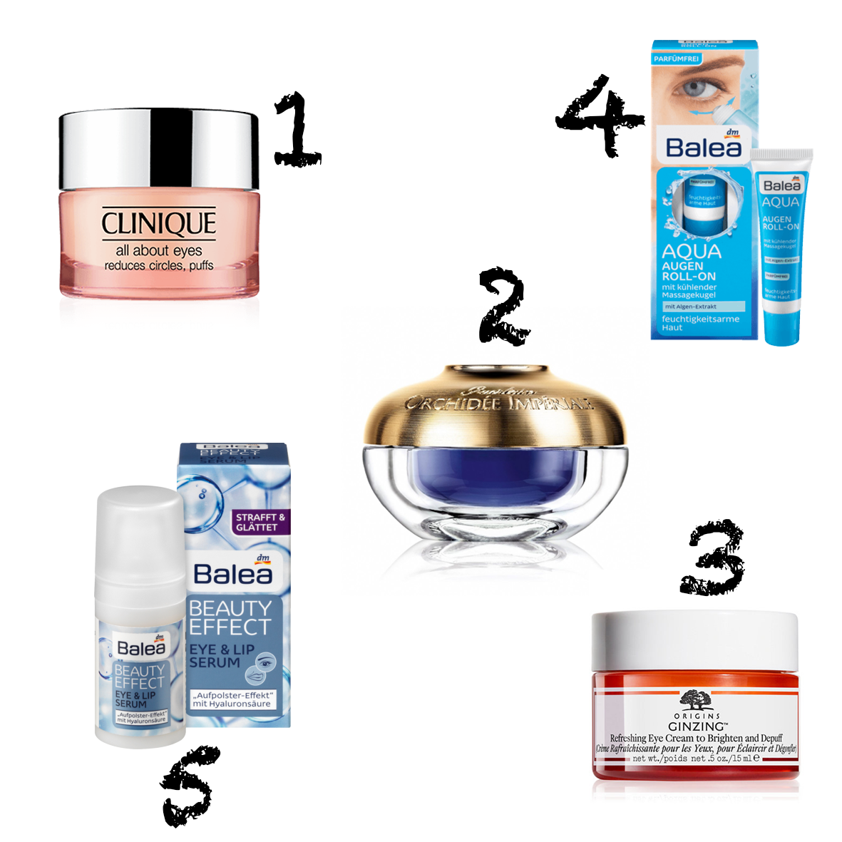 My favorite Eye Creams